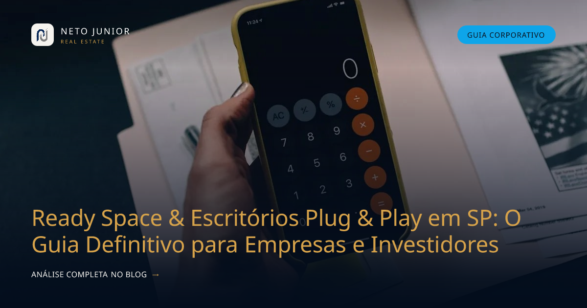 Escritório Plug and Play moderno em São Paulo