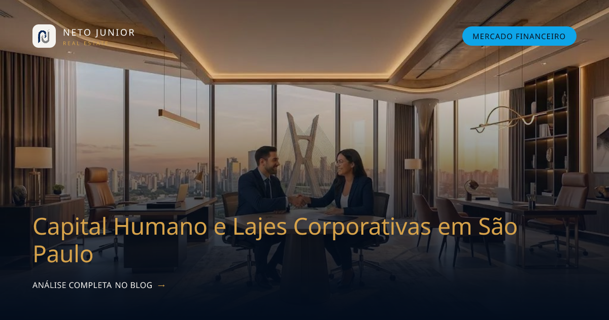 Capital Humano e Lajes Corporativas em São Paulo